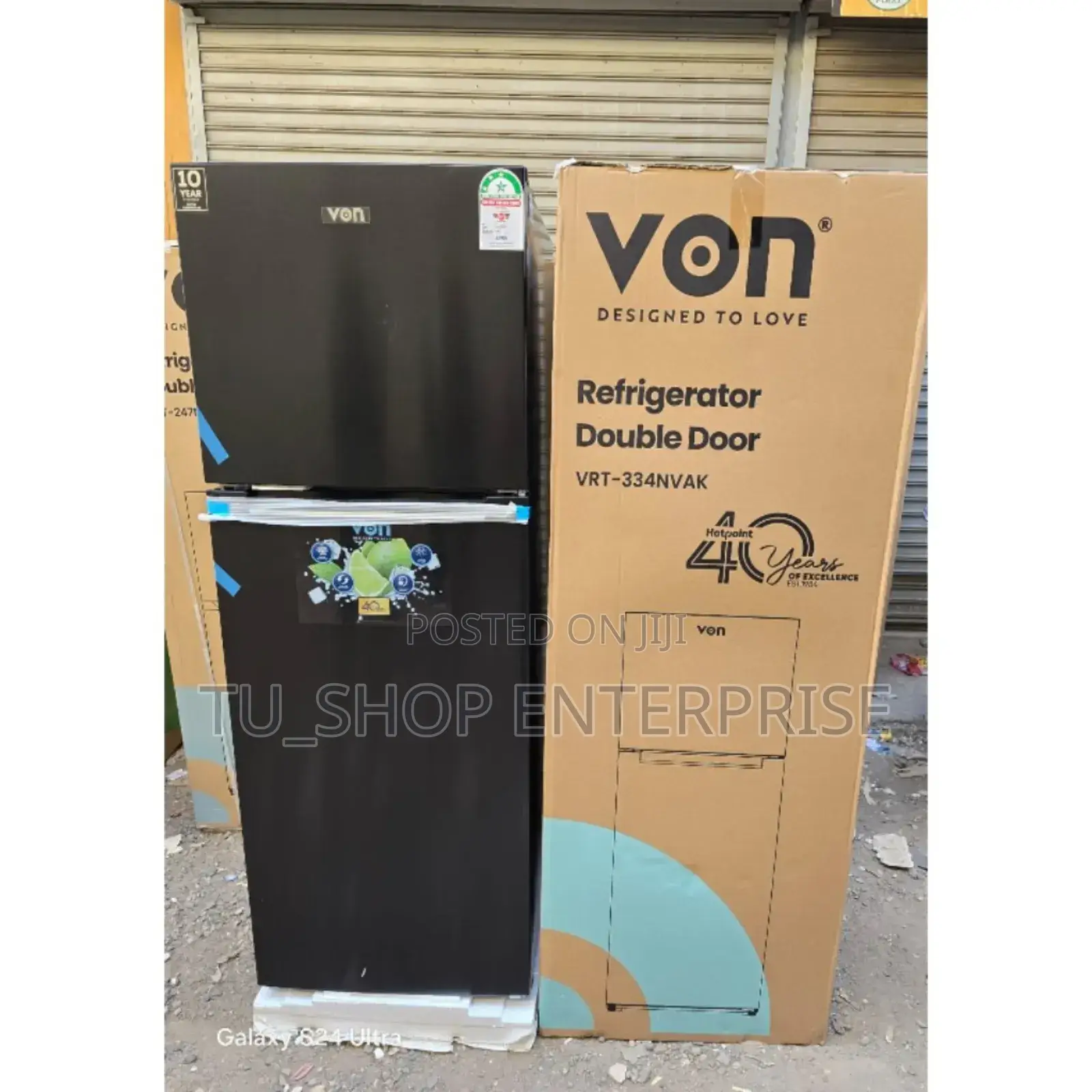 Refrigerator!!182 Litres No Frost Von Fridge TMF VRT -