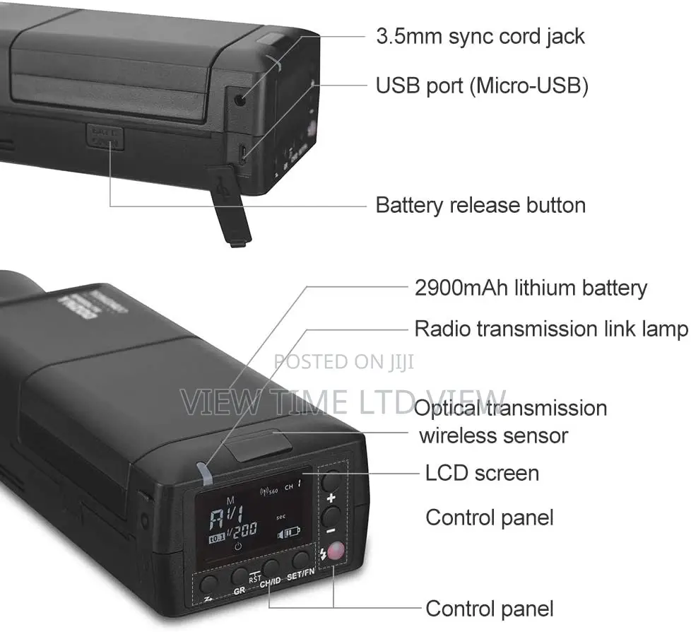 Yongnuo Yn200 Portable TTL Flash Strobe Kit Photographylight