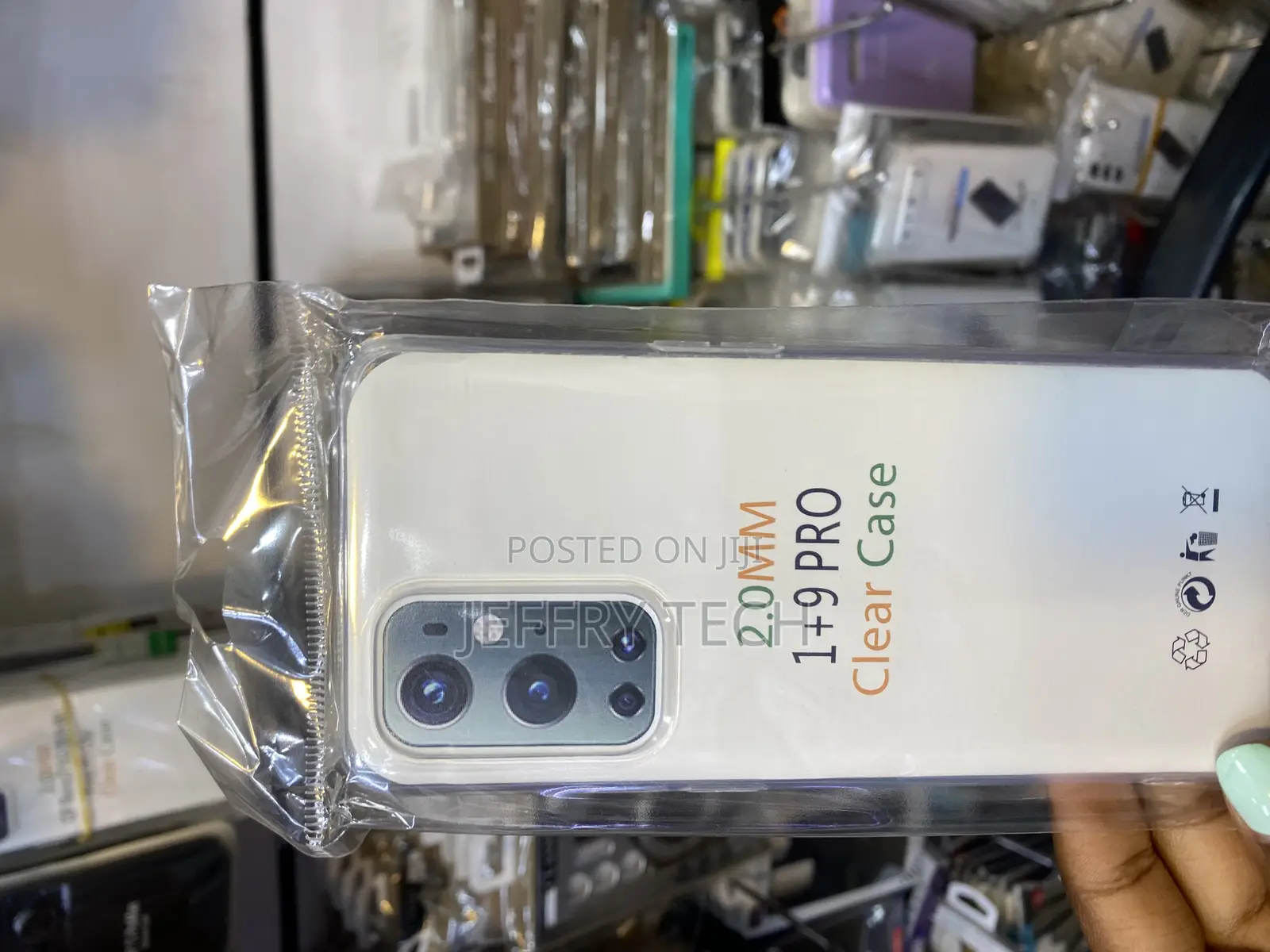 Eastcoo Oneplus 9 Pro Clear Case Shockproof Anti-Yellowing