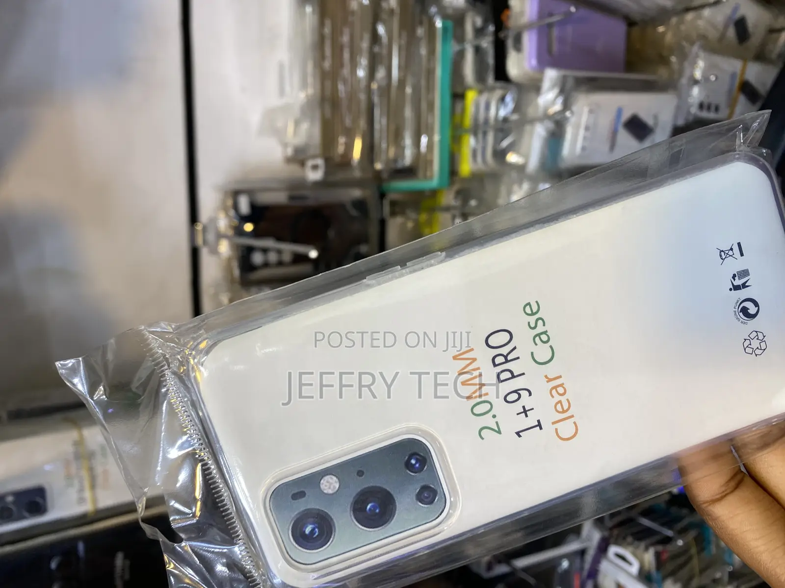 Eastcoo Oneplus 9 Pro Clear Case Shockproof Anti-Yellowing