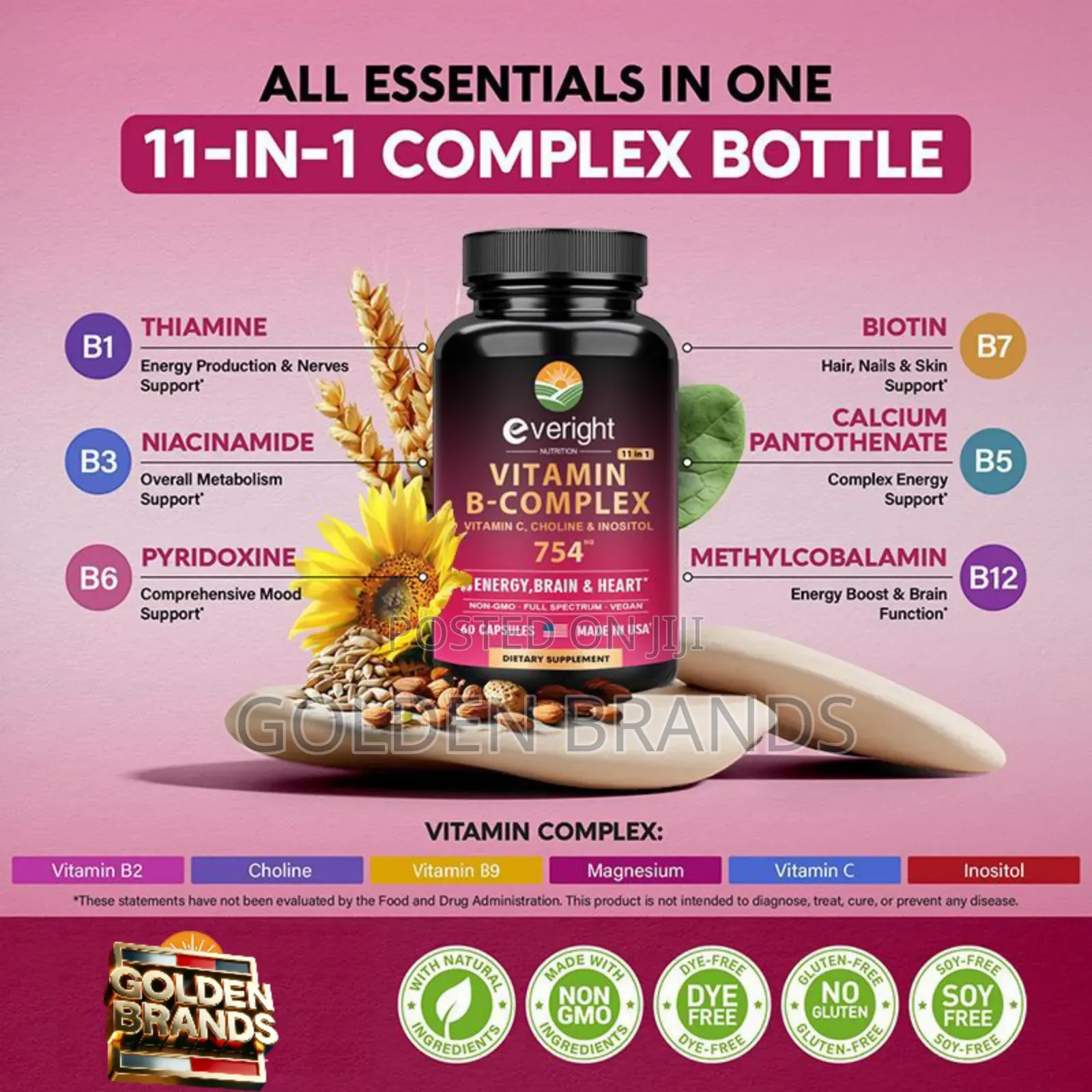 Powerful 11 in 1 Vitamin B Complex