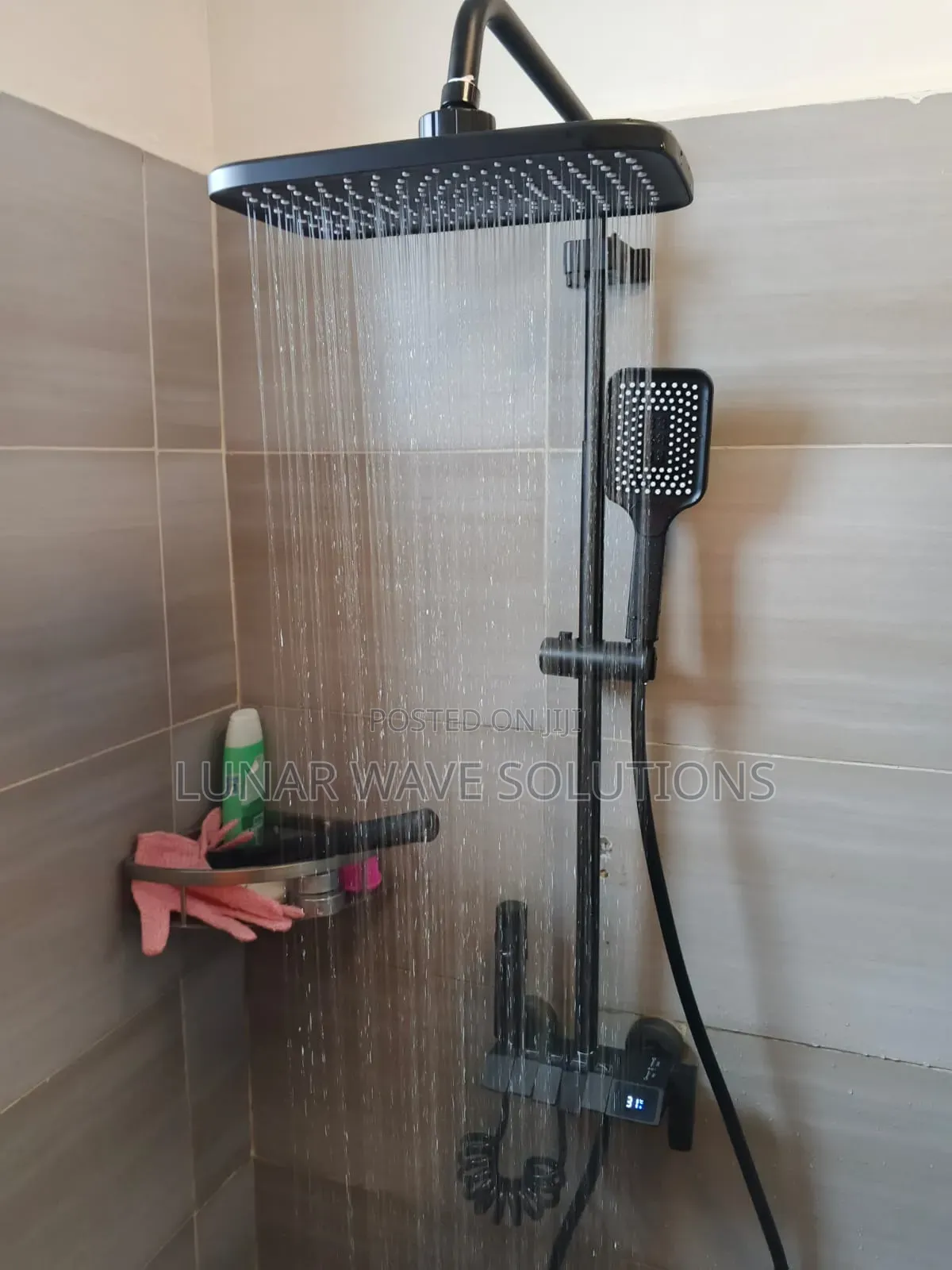 Shower Mixer for Hard and Soft Water (Installation Included)