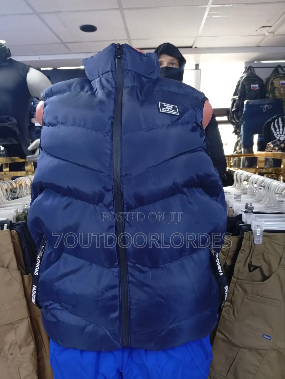 Sleeveless Puffer Jacket
