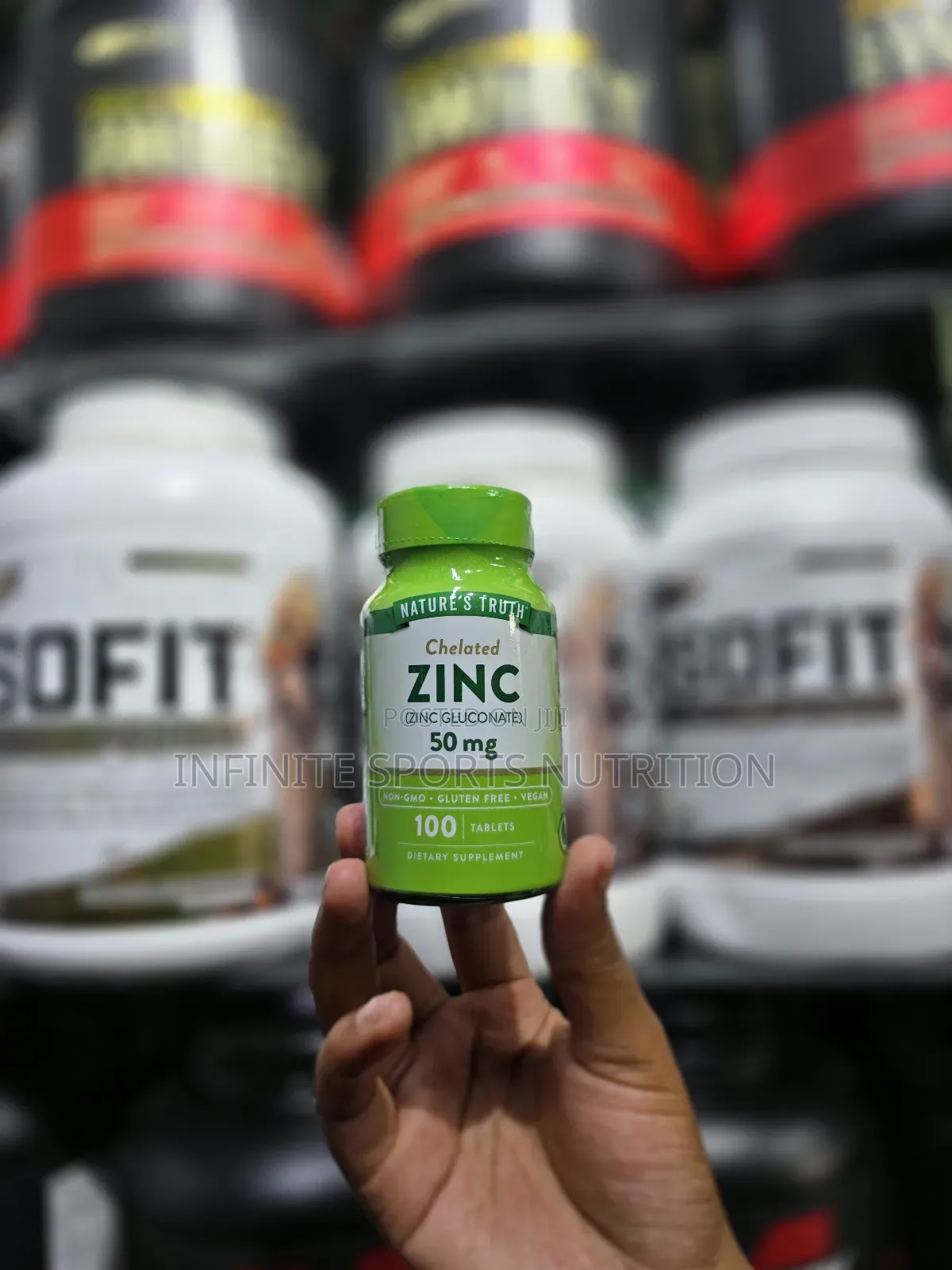 Zinc 50mg 100 Tabs