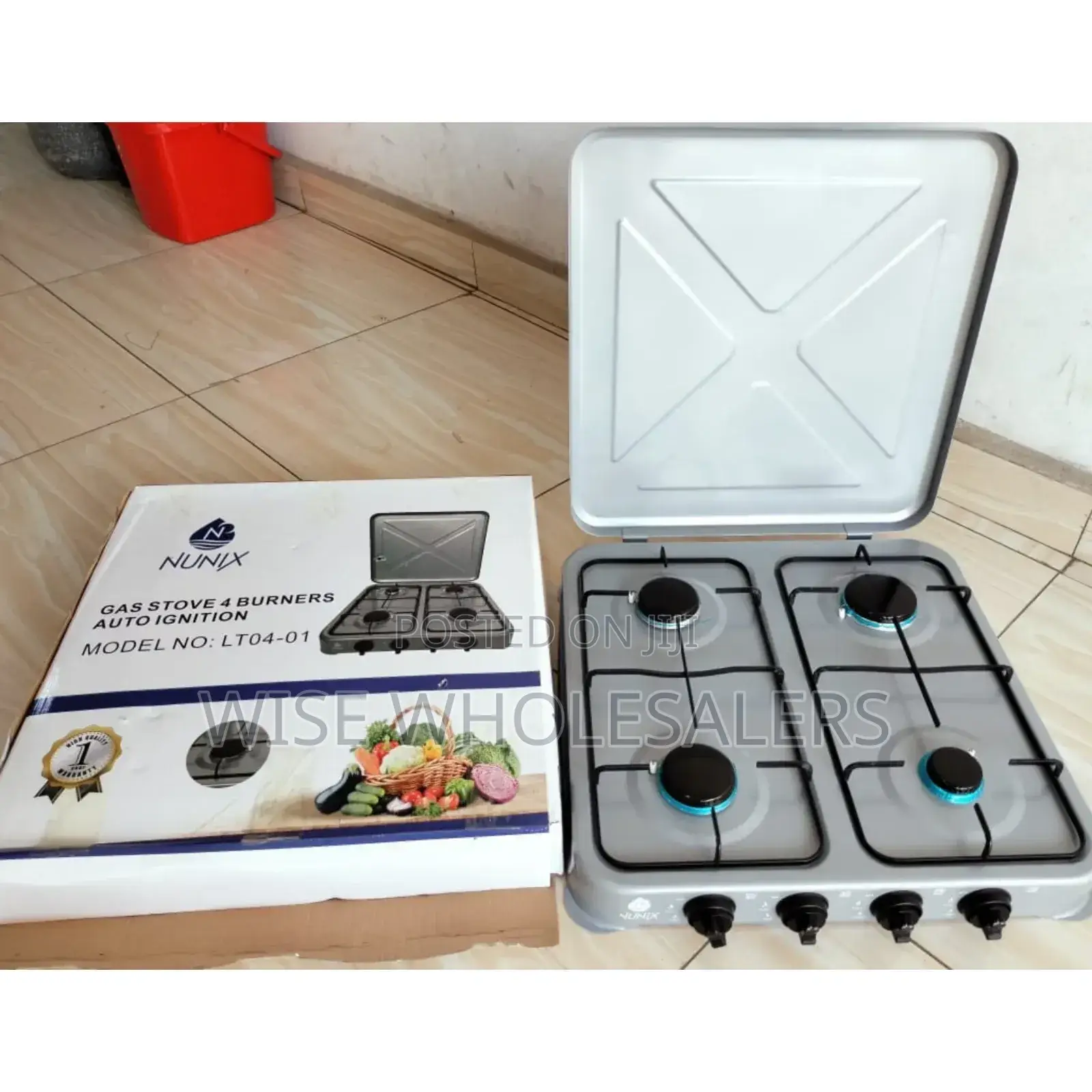 Nunix Full Gas 4 Burner Table Top Cooker√° 