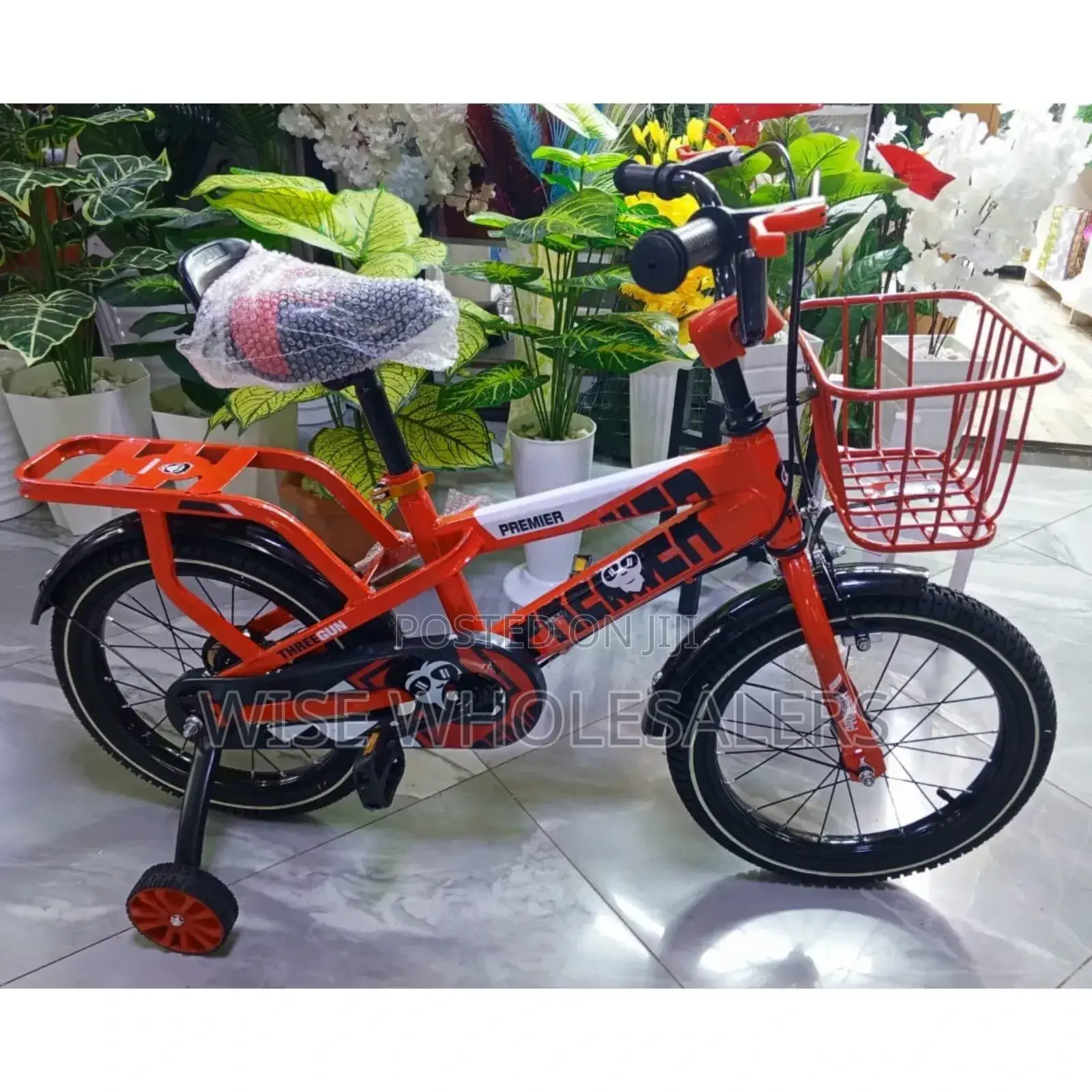 Kids Bike Bicycle Size 16 4-8 Years With Side Wheels√°