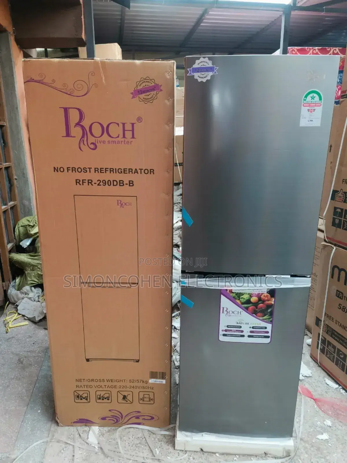Roch 230l Bottom Freezer