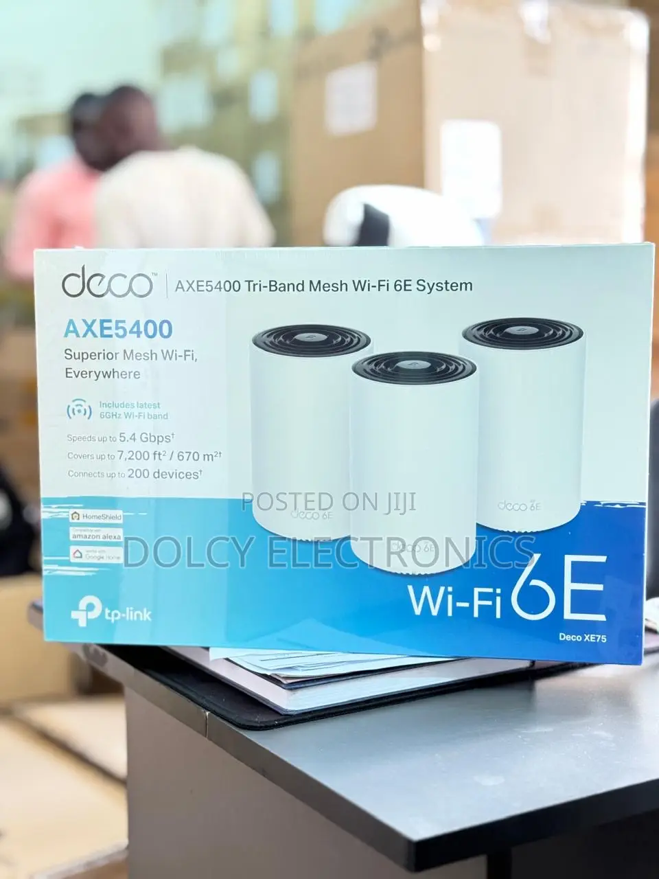 Tp-Link Deco Axe5400 Tri-Band Wifi 6e Mesh System - Wi-Fi