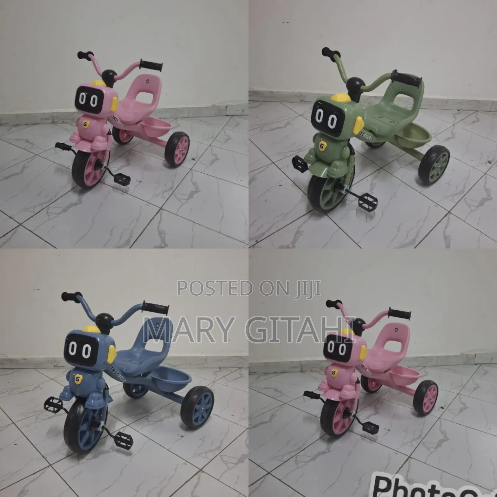 Multi Colours Tricycle