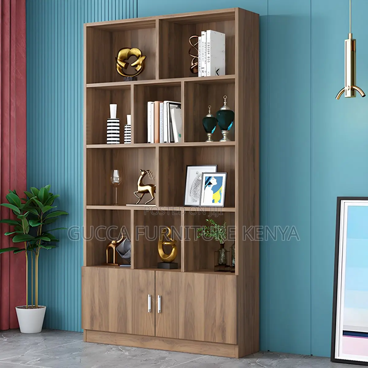 Office Cabinet:Scandinavian Style Bookcase for Study Room