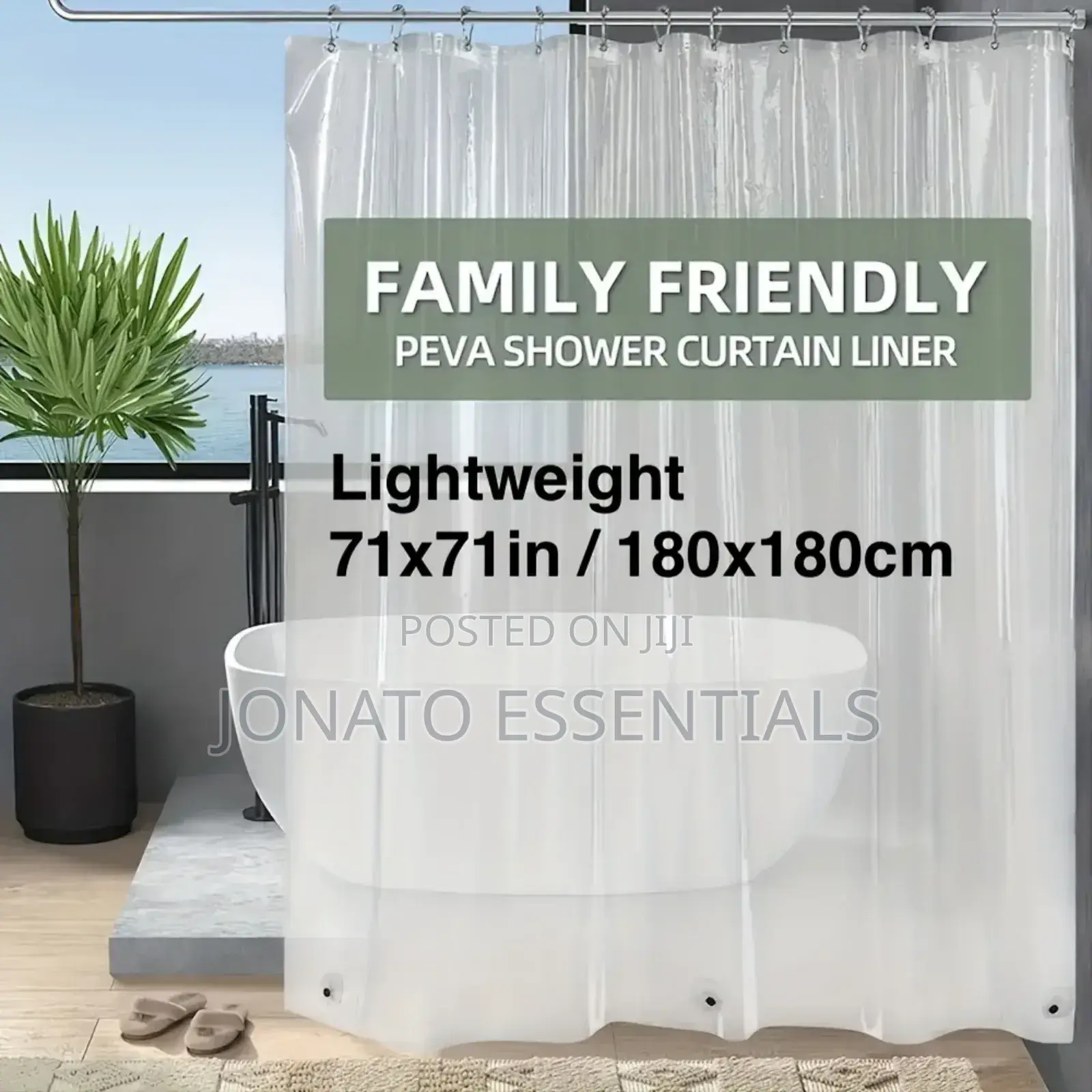 Clear Shower Curtain Liner