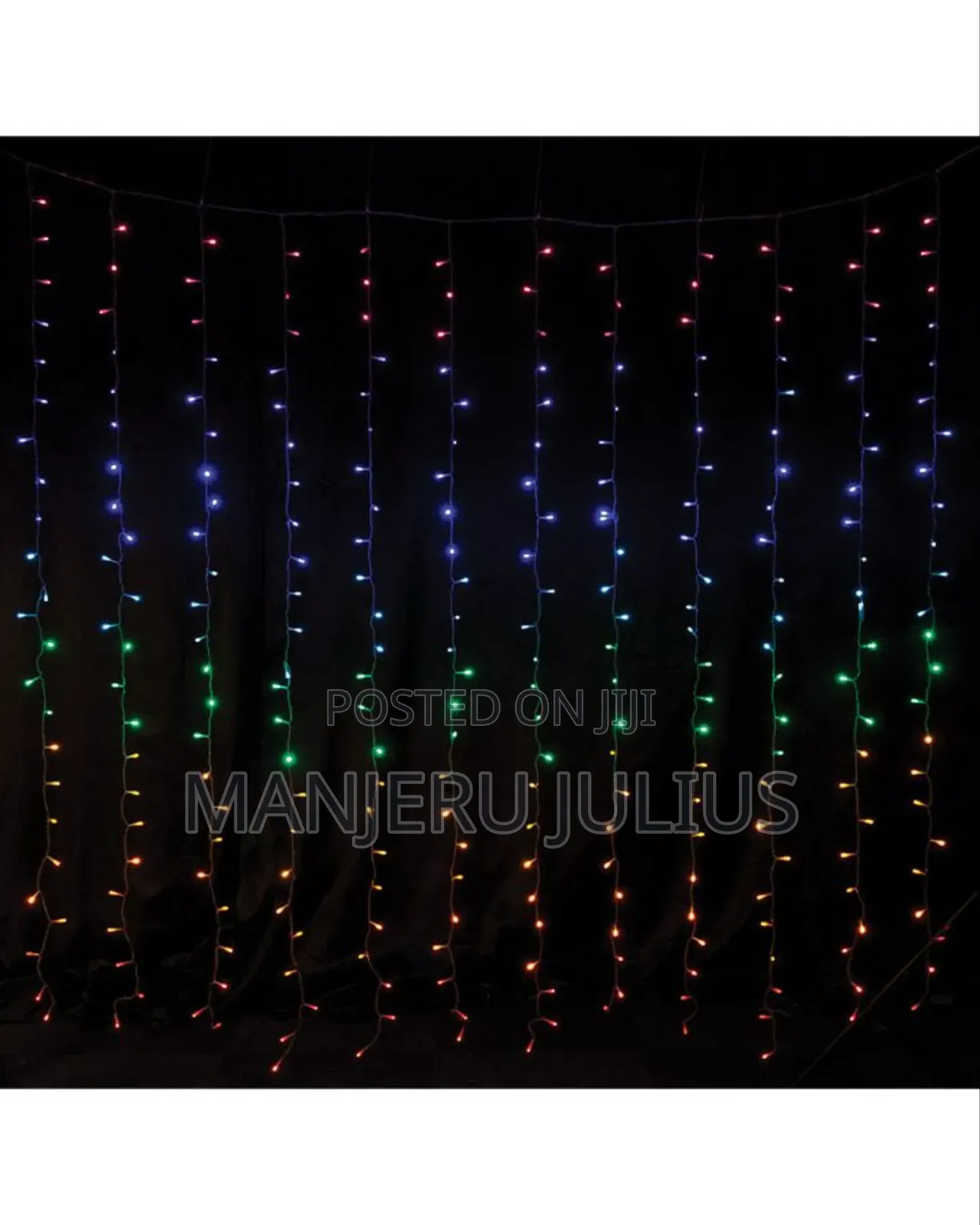 3*3 Multicolored Curtain Light