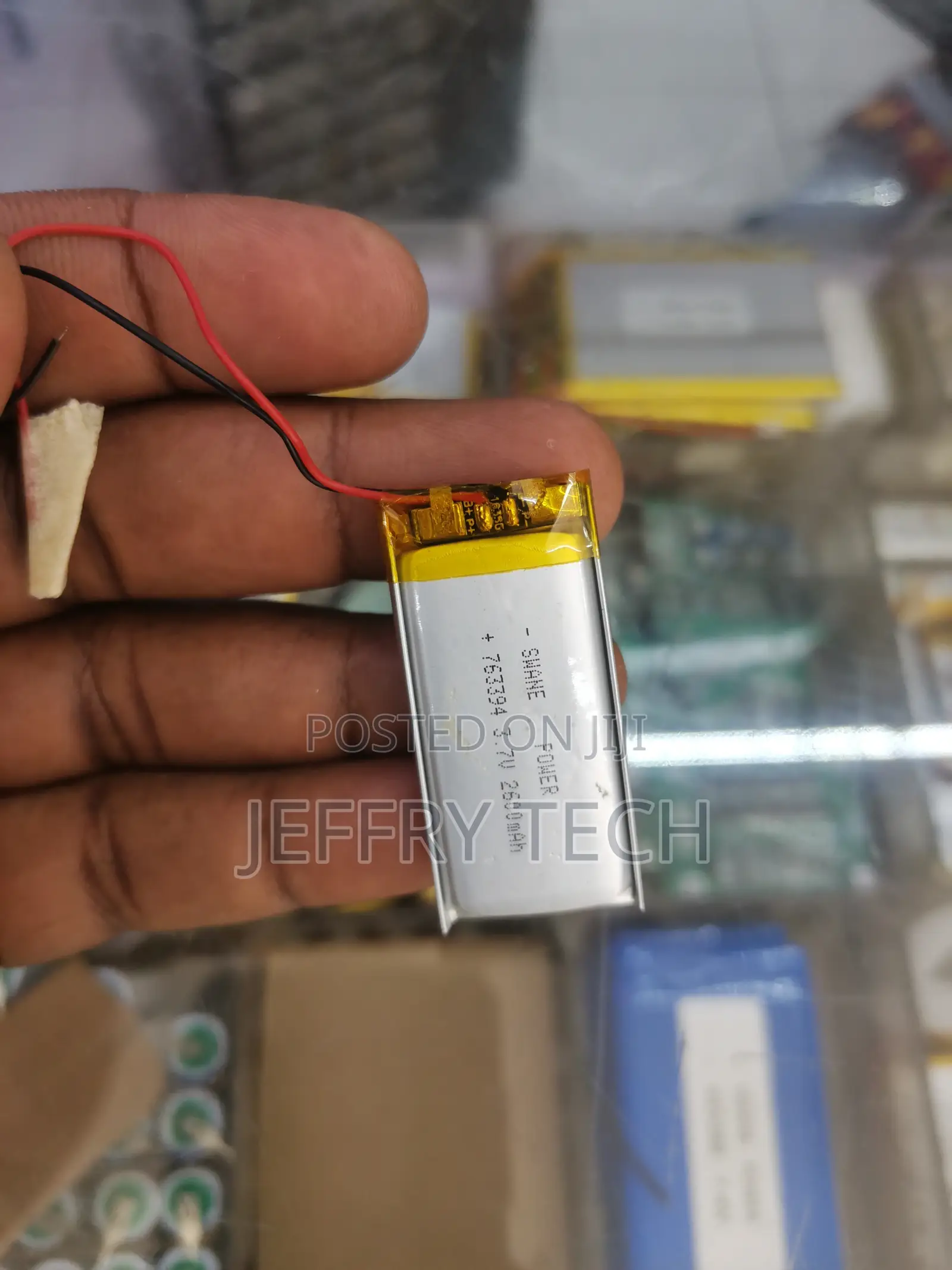2600mah 3.7v Lipo Lithium Polymer Rechargeable Batteries For