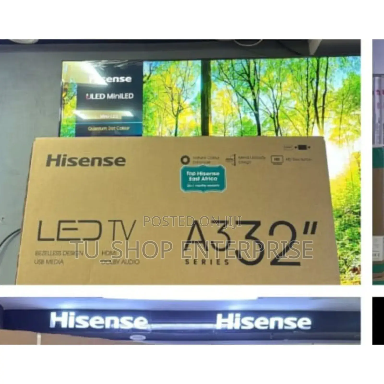 Tv! 
Hisense 32 Digital Frameless 32a3kken