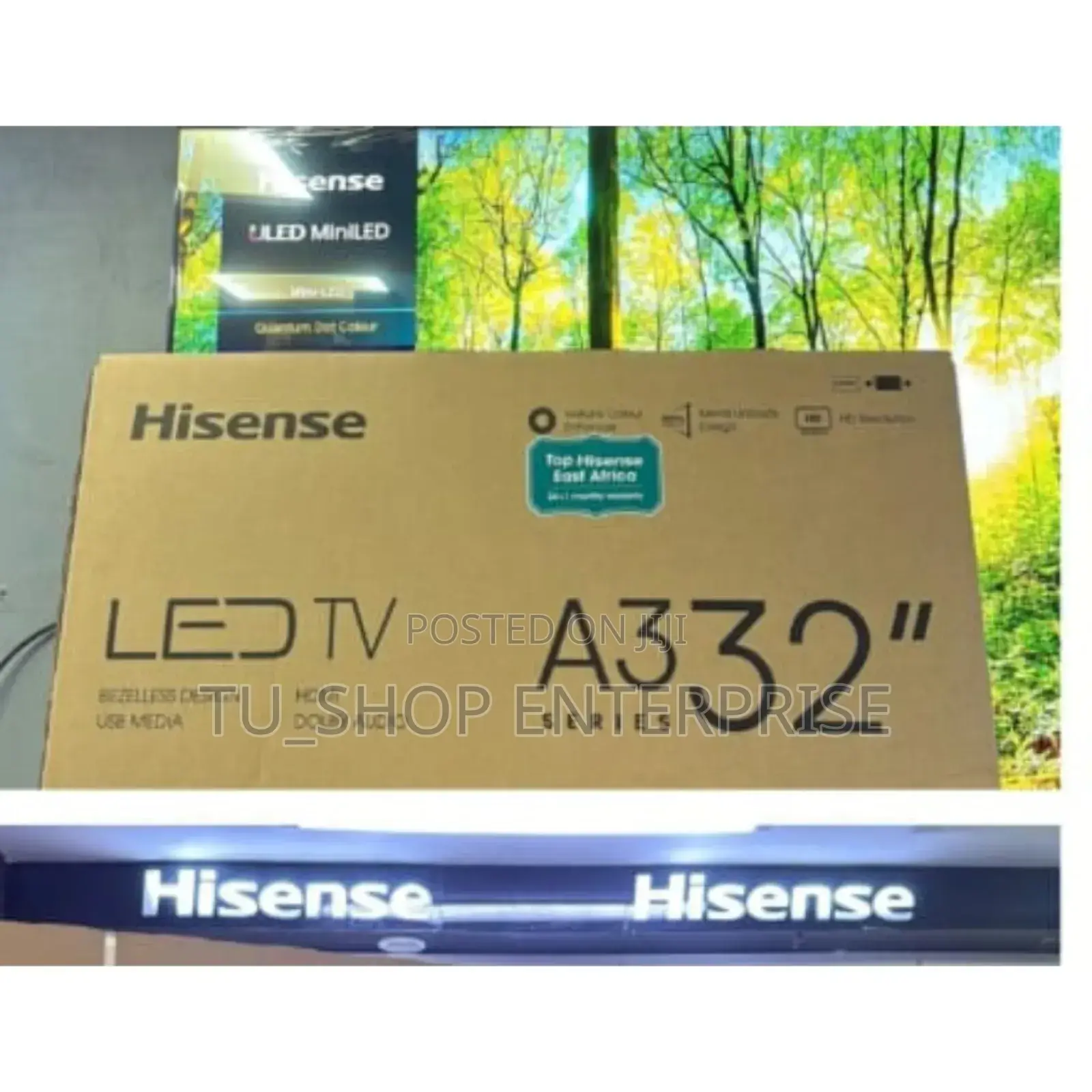 Tv! 
Hisense 32 Digital Frameless 32a3kken