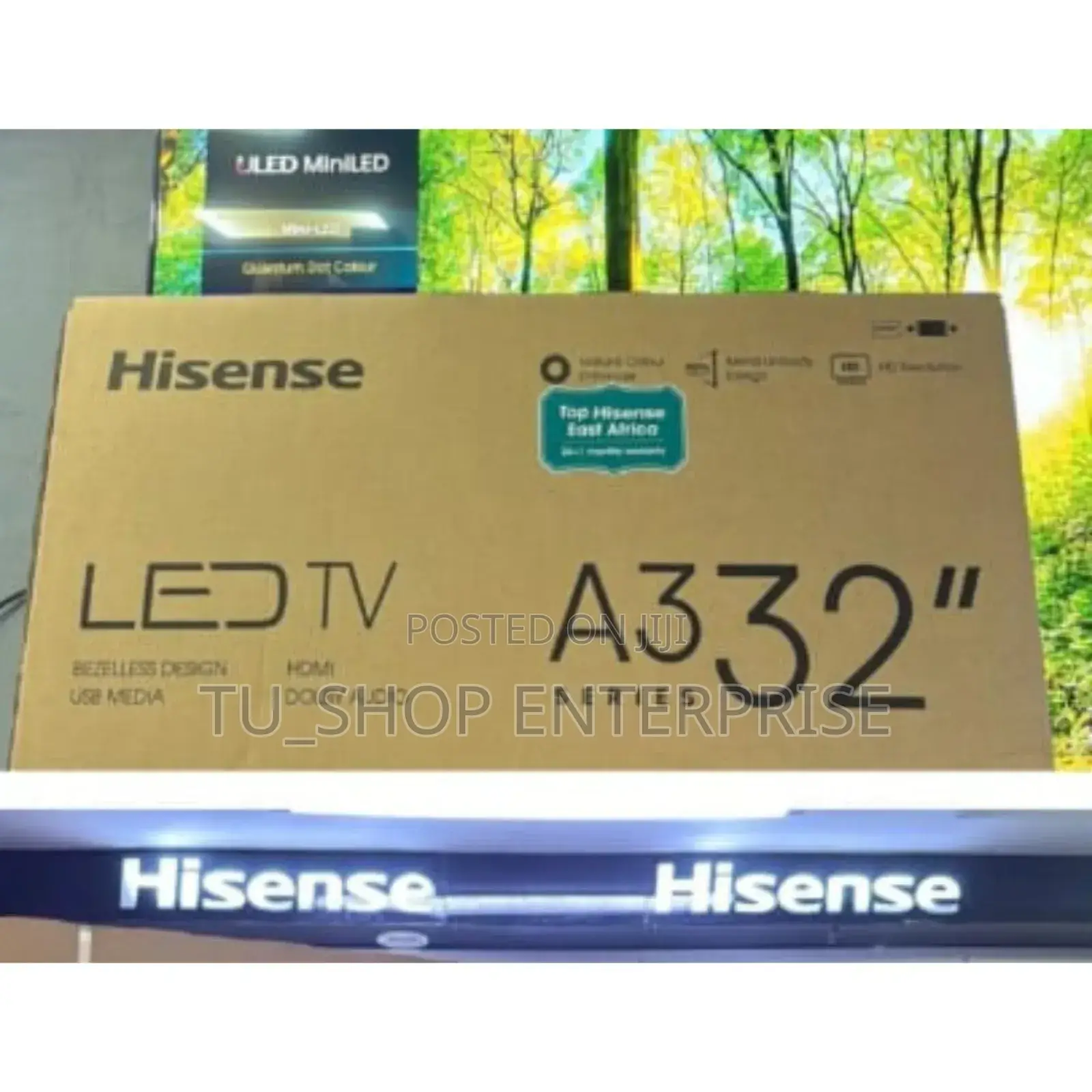 Tv! 
Hisense 32 Digital Frameless 32a3kken