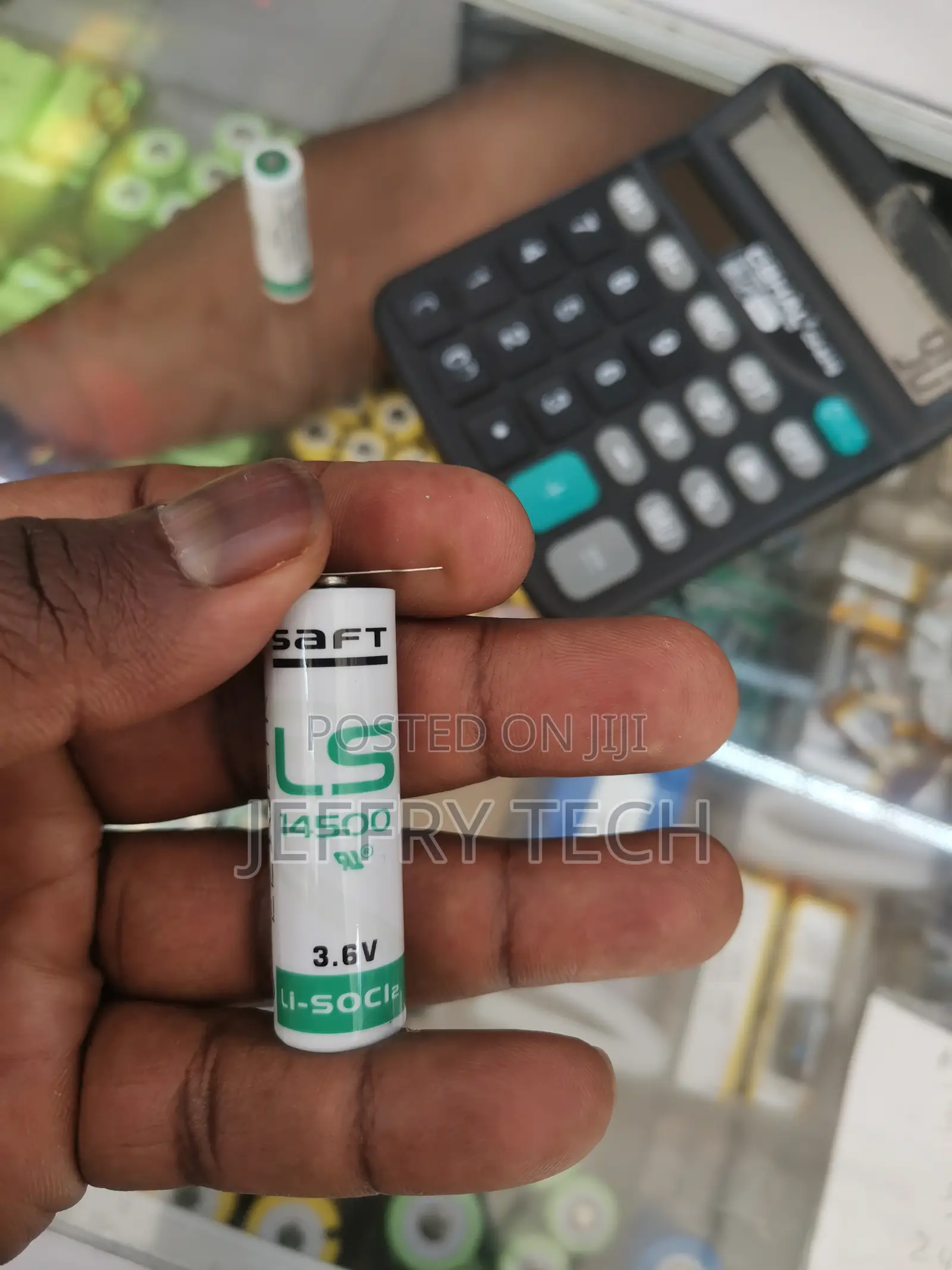 Saft Ls-14500 Aa 3.6v Lithium Battery Non Rechargeable