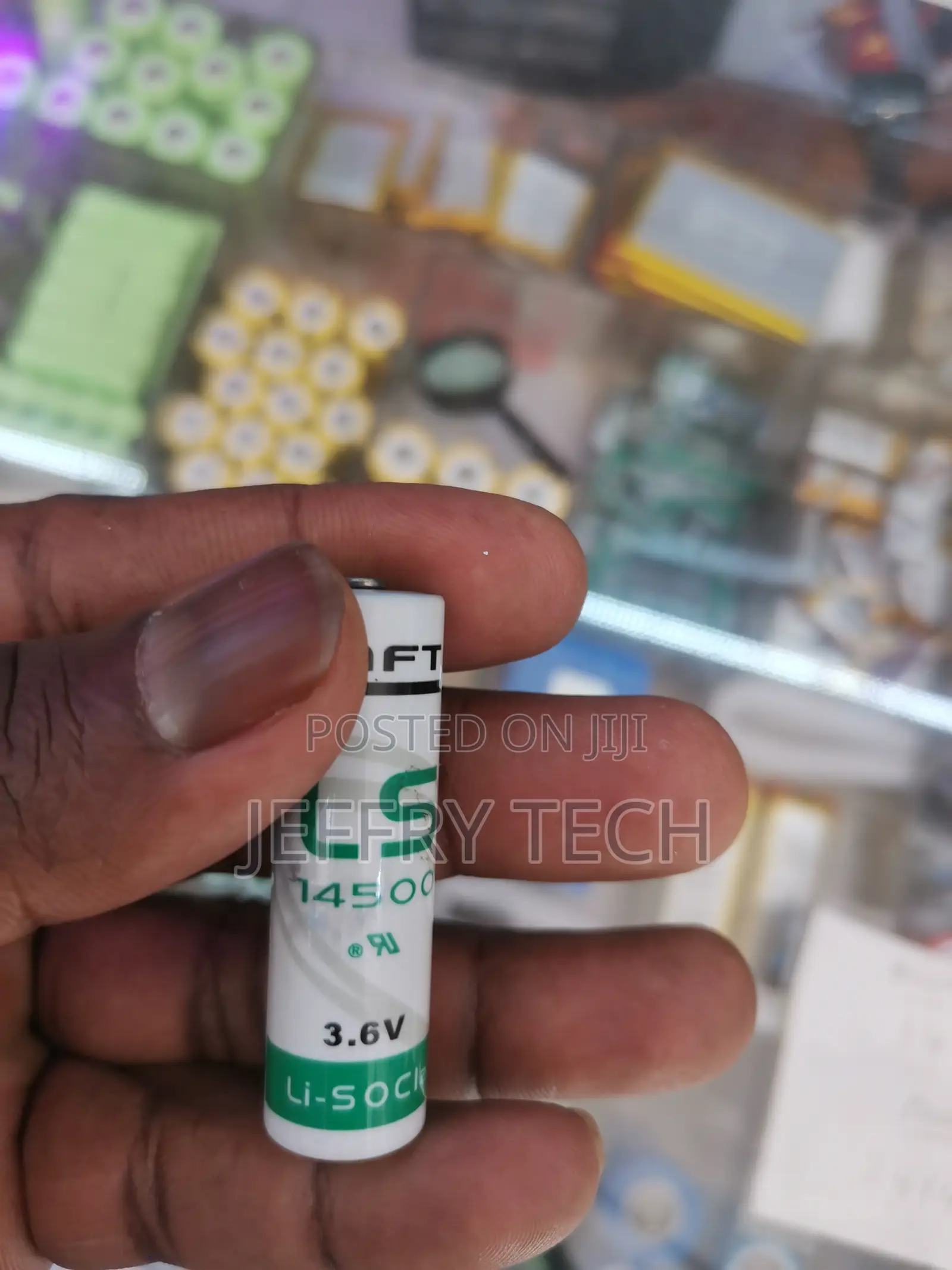 Saft Ls-14500 Aa 3.6v Lithium Battery Non Rechargeable