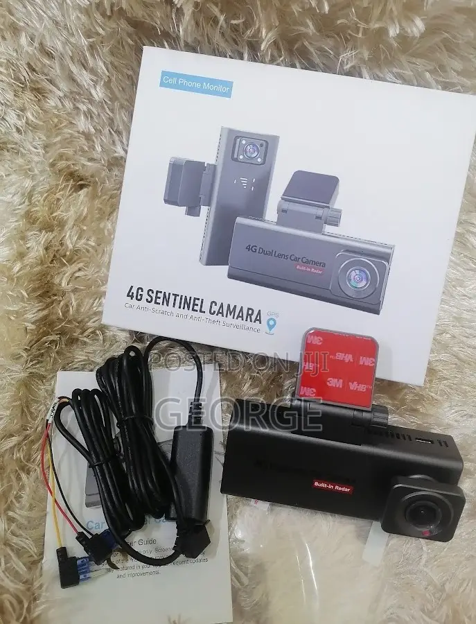 Upgraded Dual Lens Car Dash Cam With 4g Lte