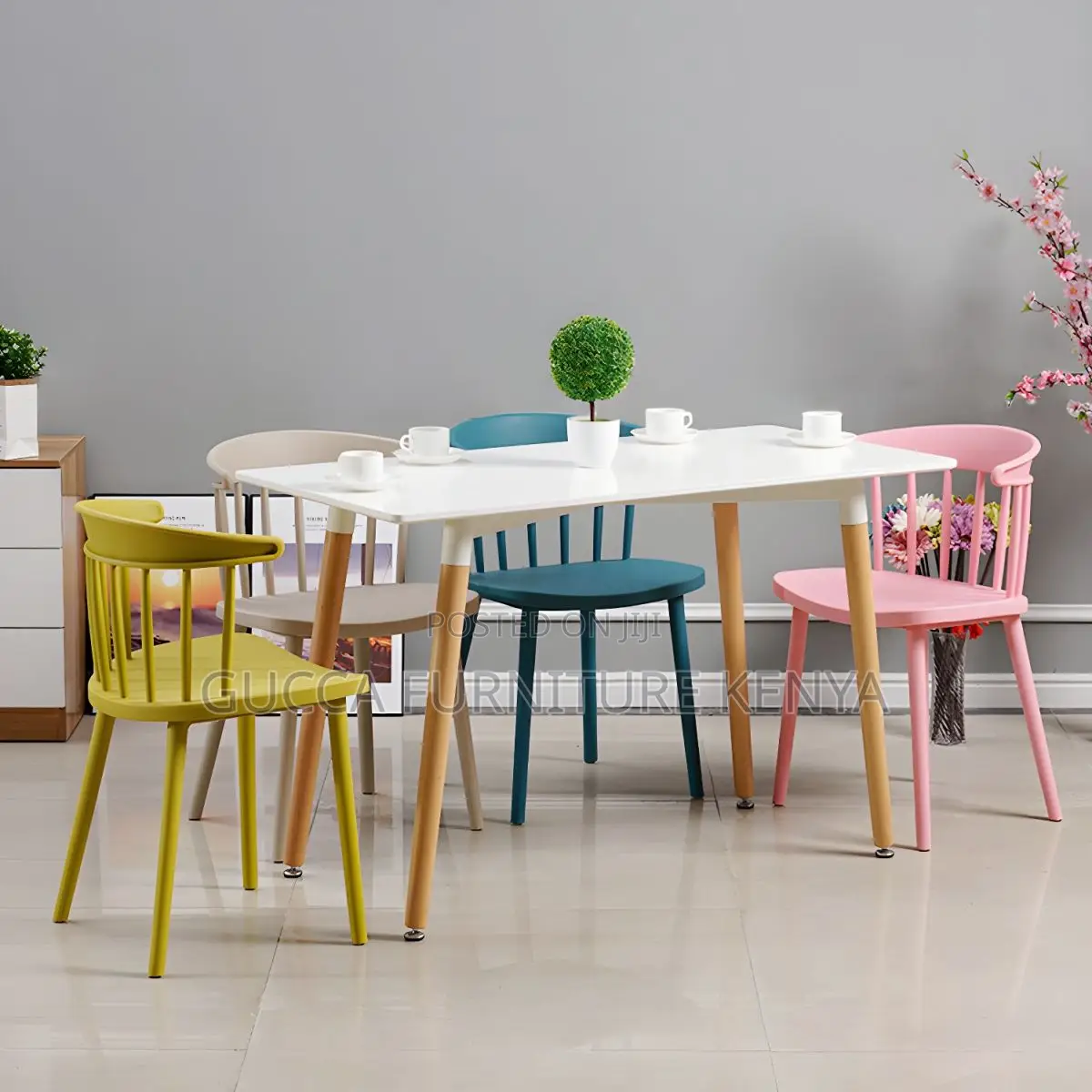 Home Chairs:Modern Style Windsor Back Office Dining Chair