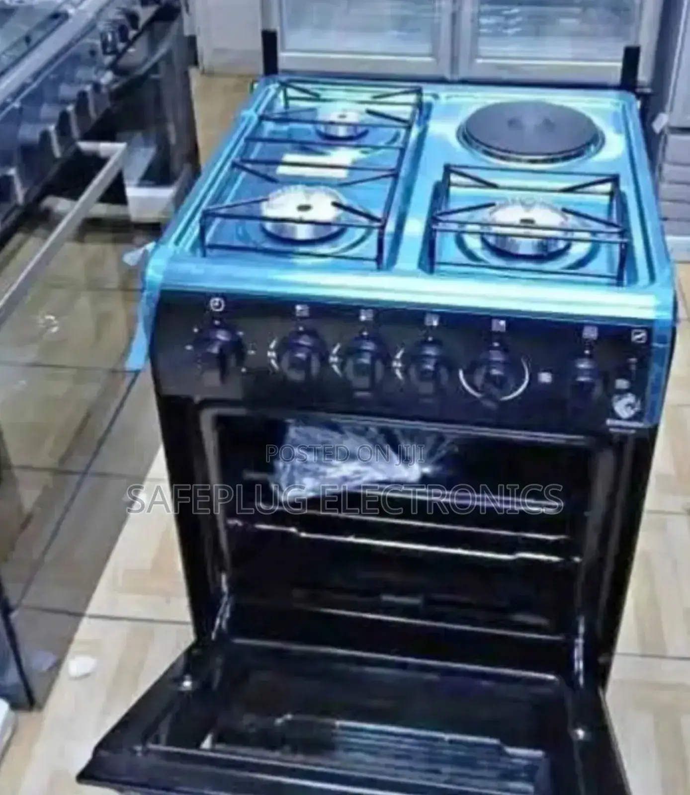 Standing Cooker (Euroken) 50 by 55cm, Full Gas; In Stock