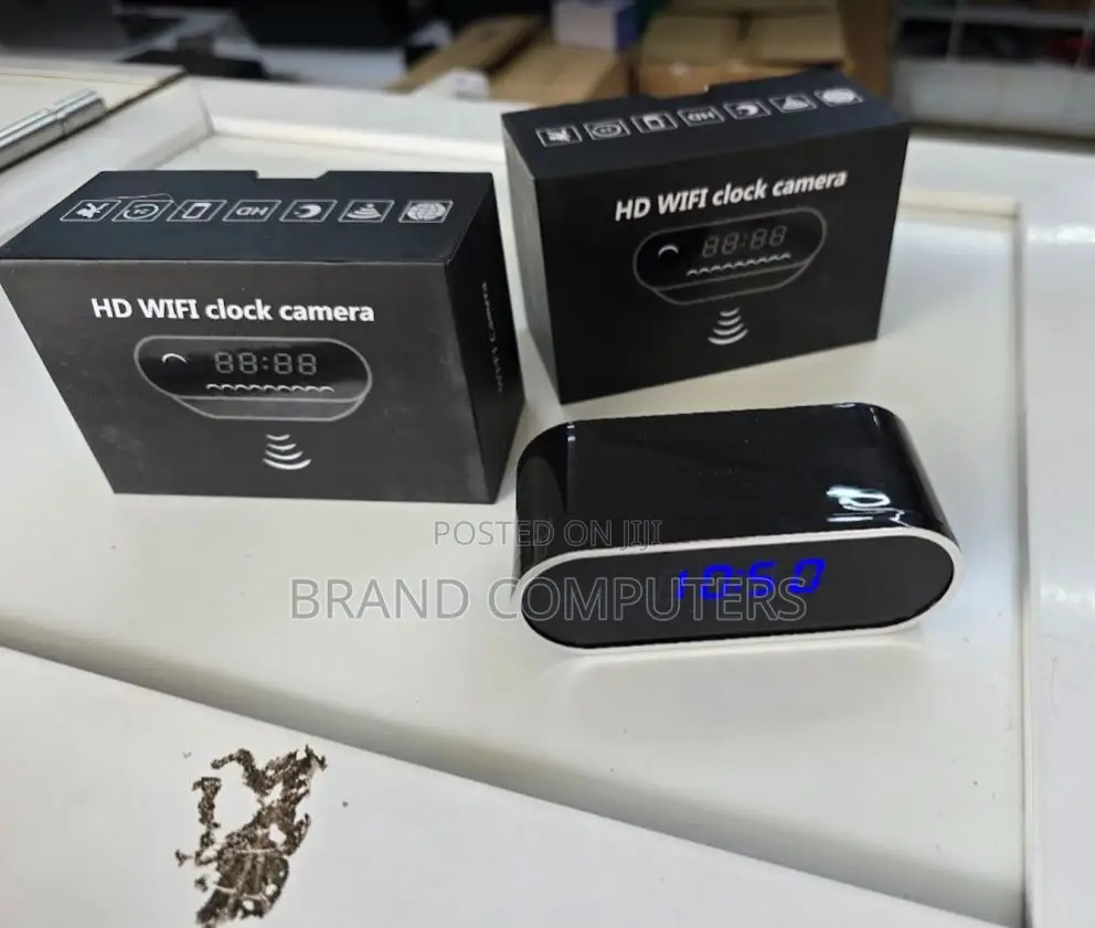 Wireless Spy Digital Clock Camera