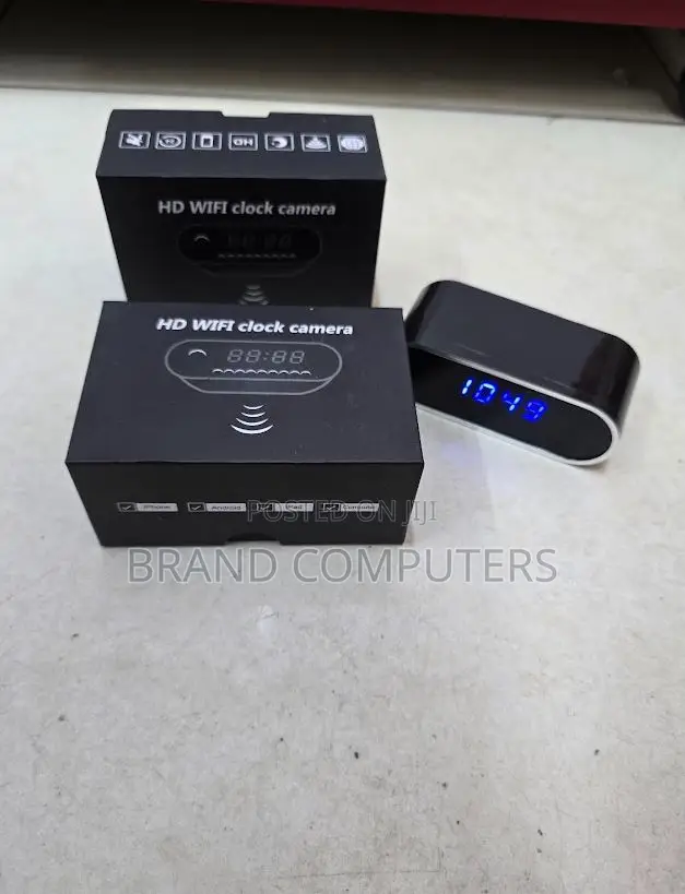 Table Clock Wifi Camera
