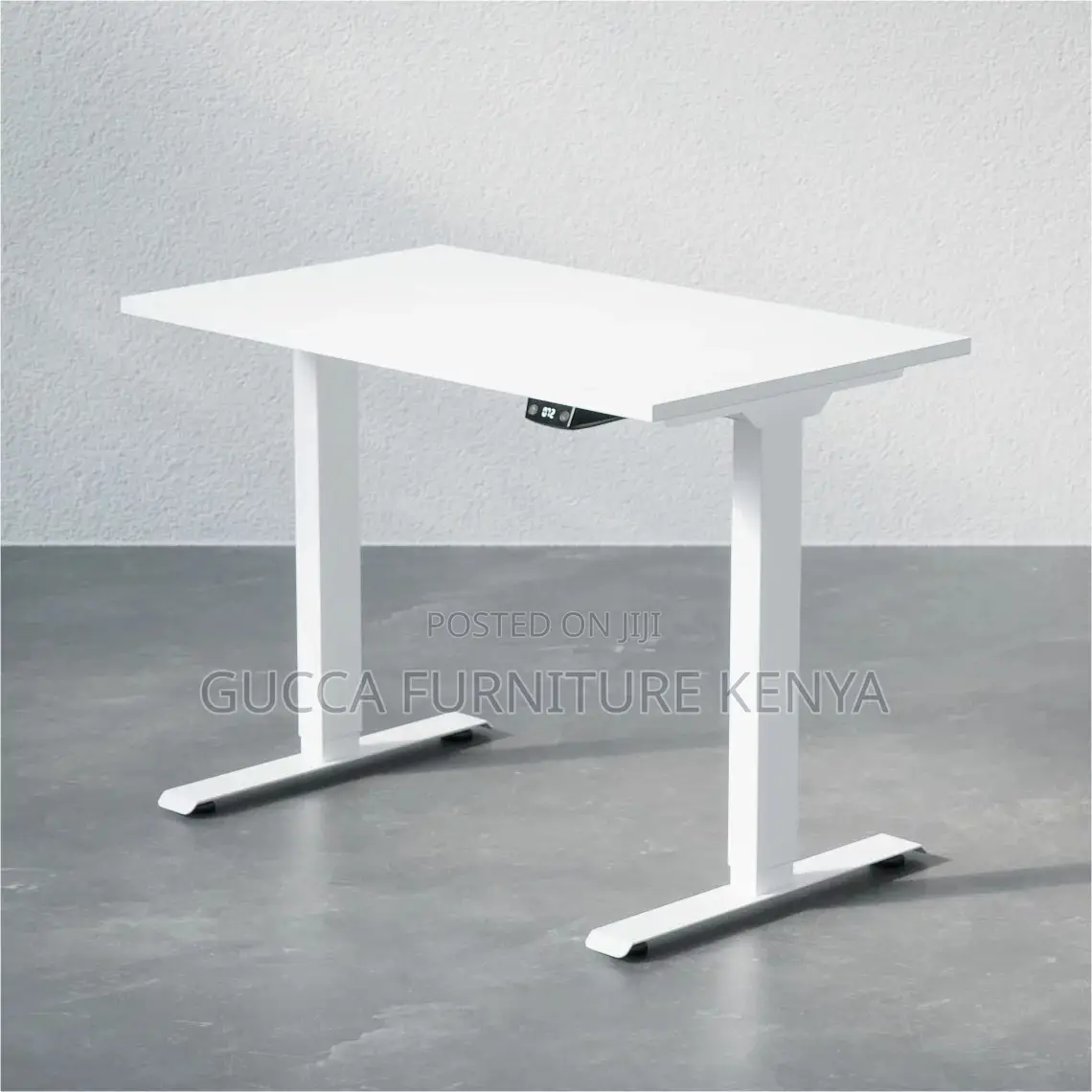 Office Desk:120cm Height-Adjustable Desk - Professional