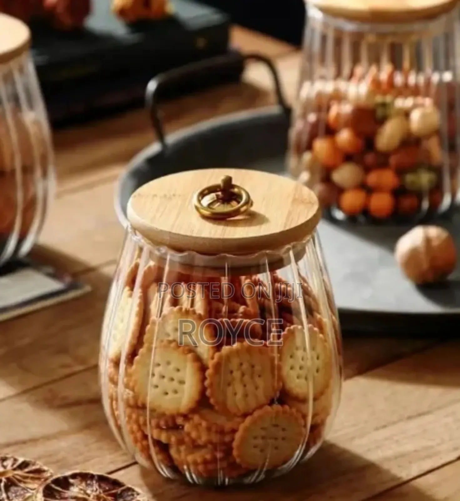 Glass Storage Jar-500ml