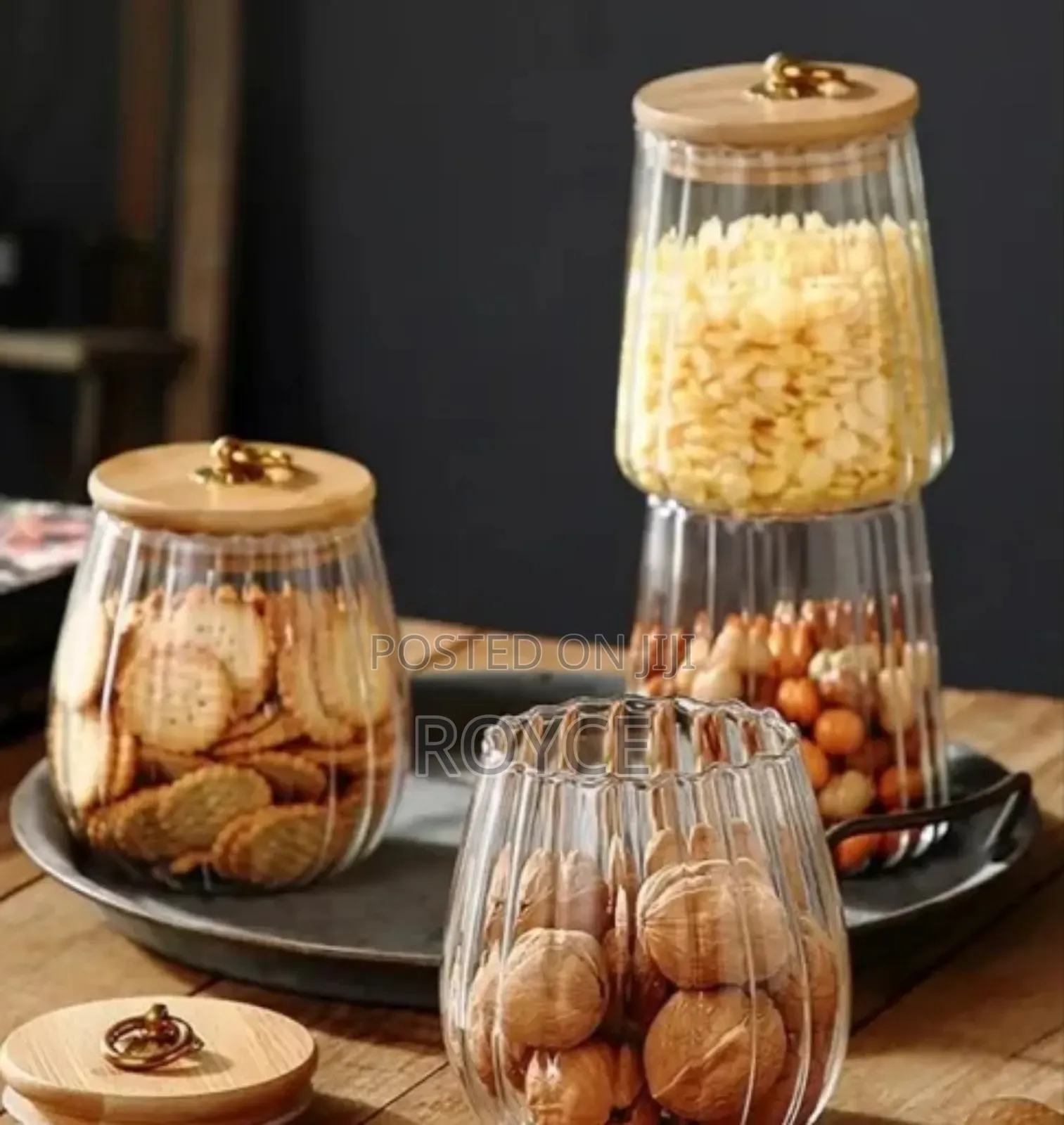 Glass Storage Jar-500ml