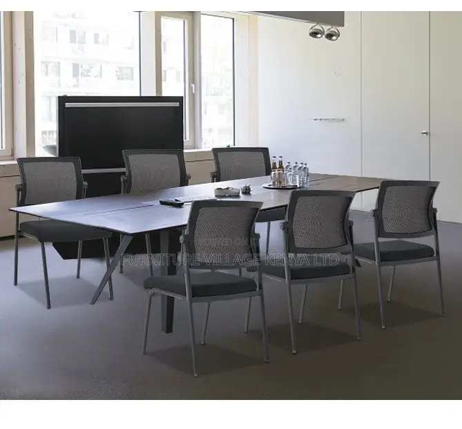 Office Chair:Armless Lightweight Mesh Stackable Office Chair
