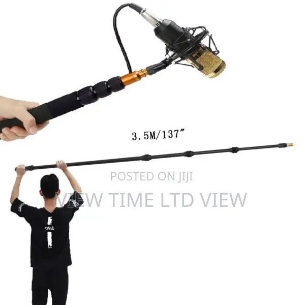 Professional Boom Mic Pole for Video Recording