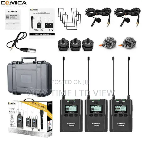 Wireless Microphone System Comica CVM 200b