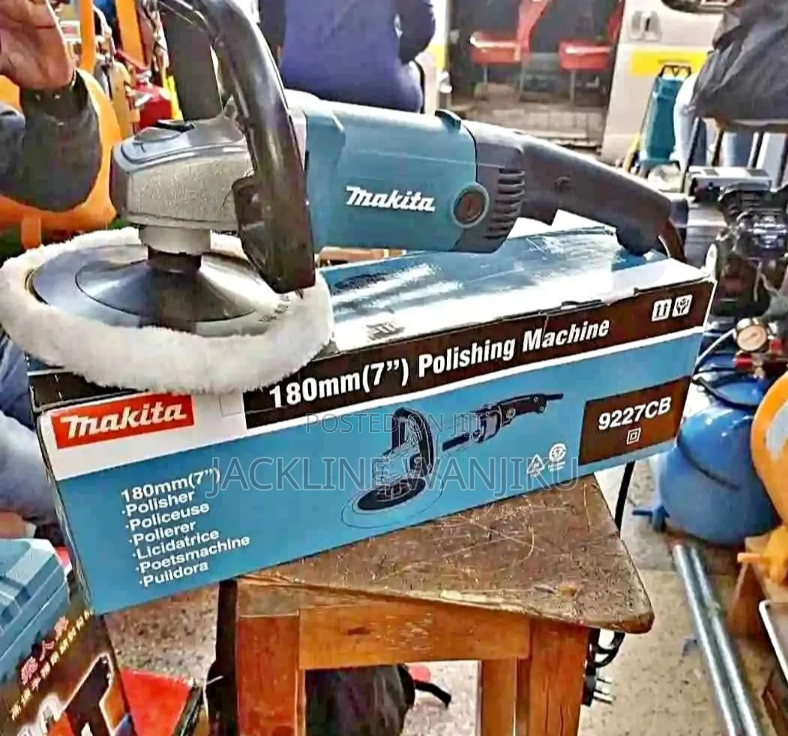 New Buffing Machine/ Electric Angle Polishing Machine Makita