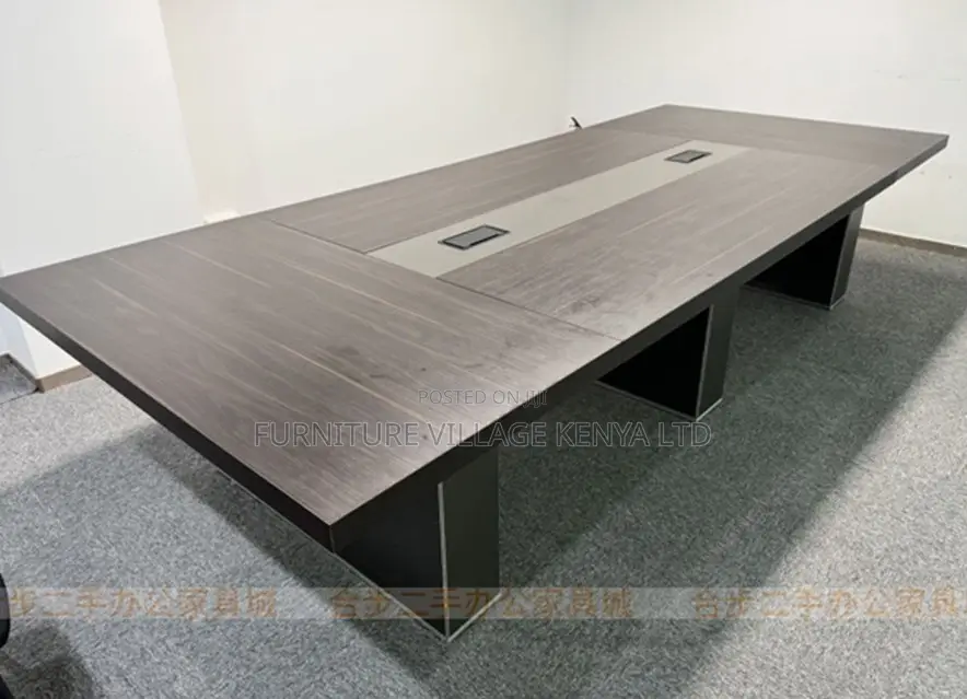 Office Table:3-Meters Conference Room Group Work Table