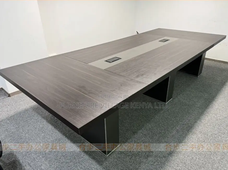 Office Table:3-Meters Conference Room Group Work Table