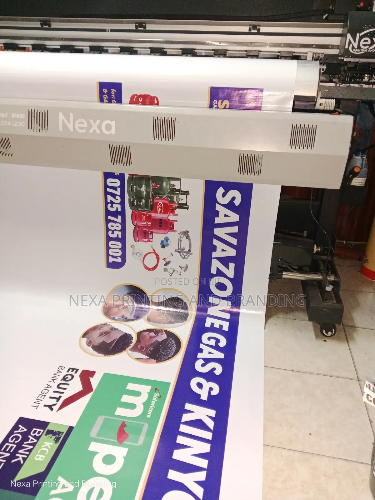 Gas Refilling Shops Banner + Stickers Banner