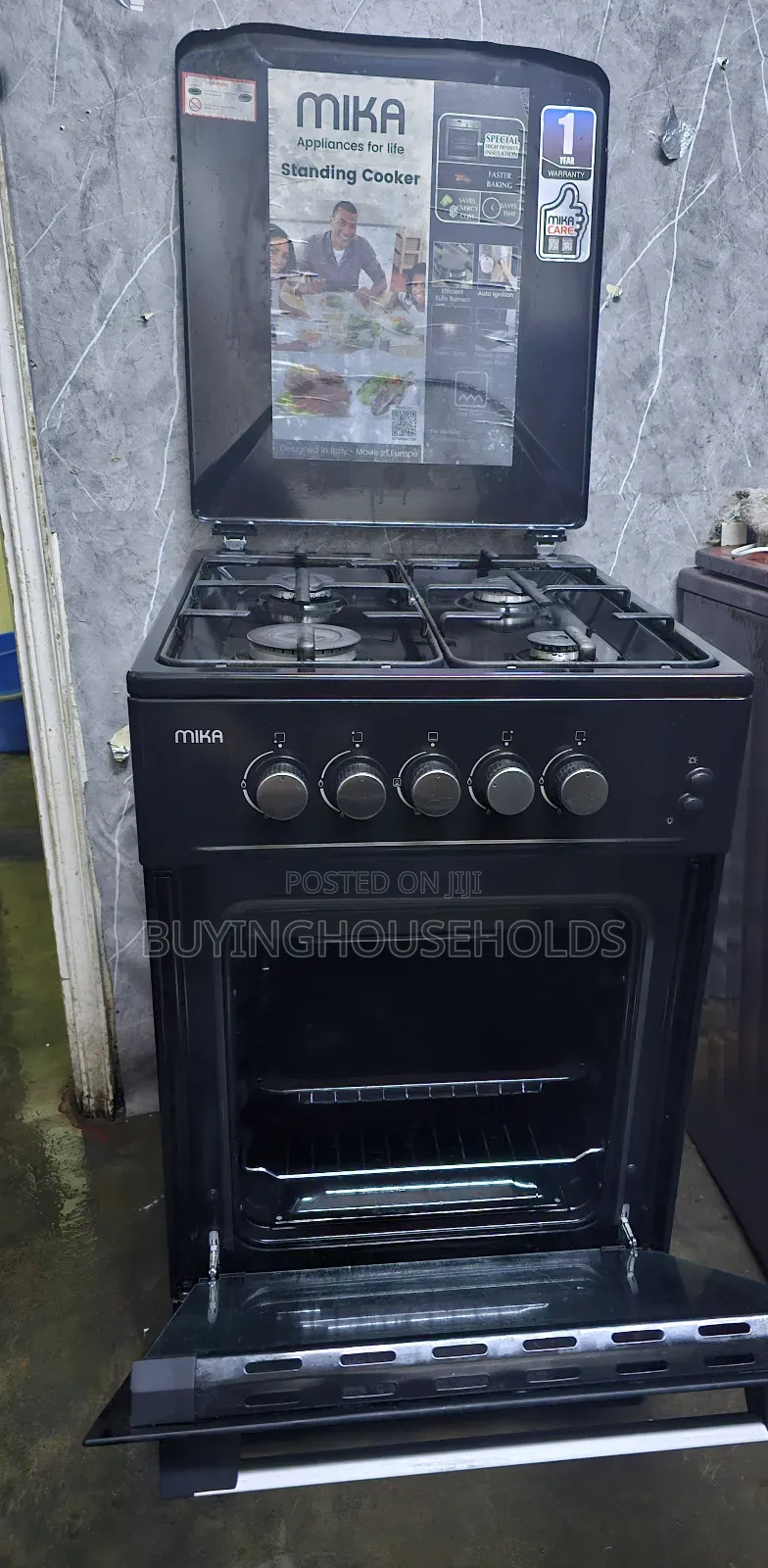 Mika 50x50 Cooker All Gas