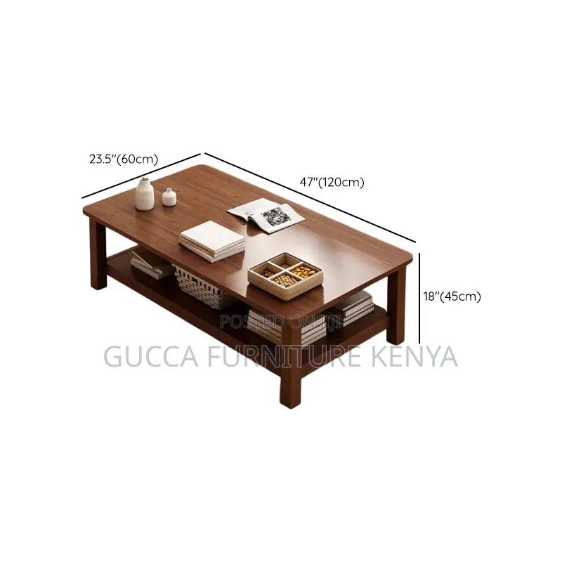 Office Table:Classy Mahogany Coffee Table for Executives
