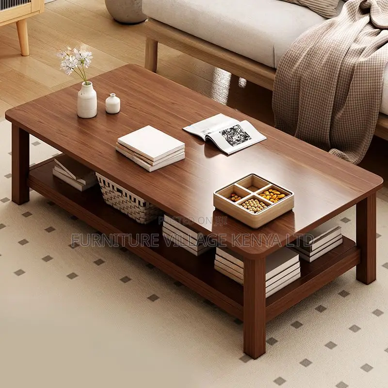 Office Table:Premium Wood Coffee Table for Executive Spaces