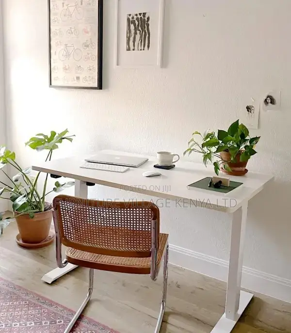 Office Desk: Electric Lift Office Desk (120cm Wide)
