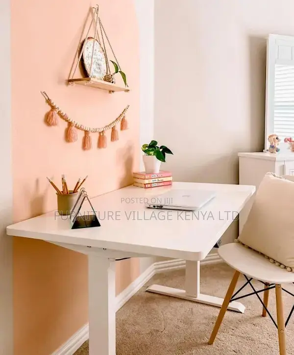 Office Desk: Electric Lift Office Desk (120cm Wide)
