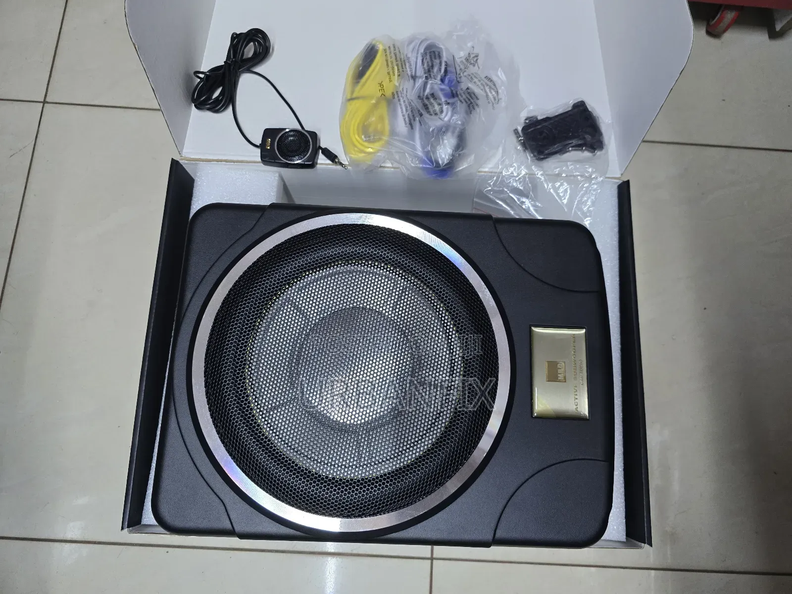 MBQ 200watts Powerful Underseat Bass Subwoofer