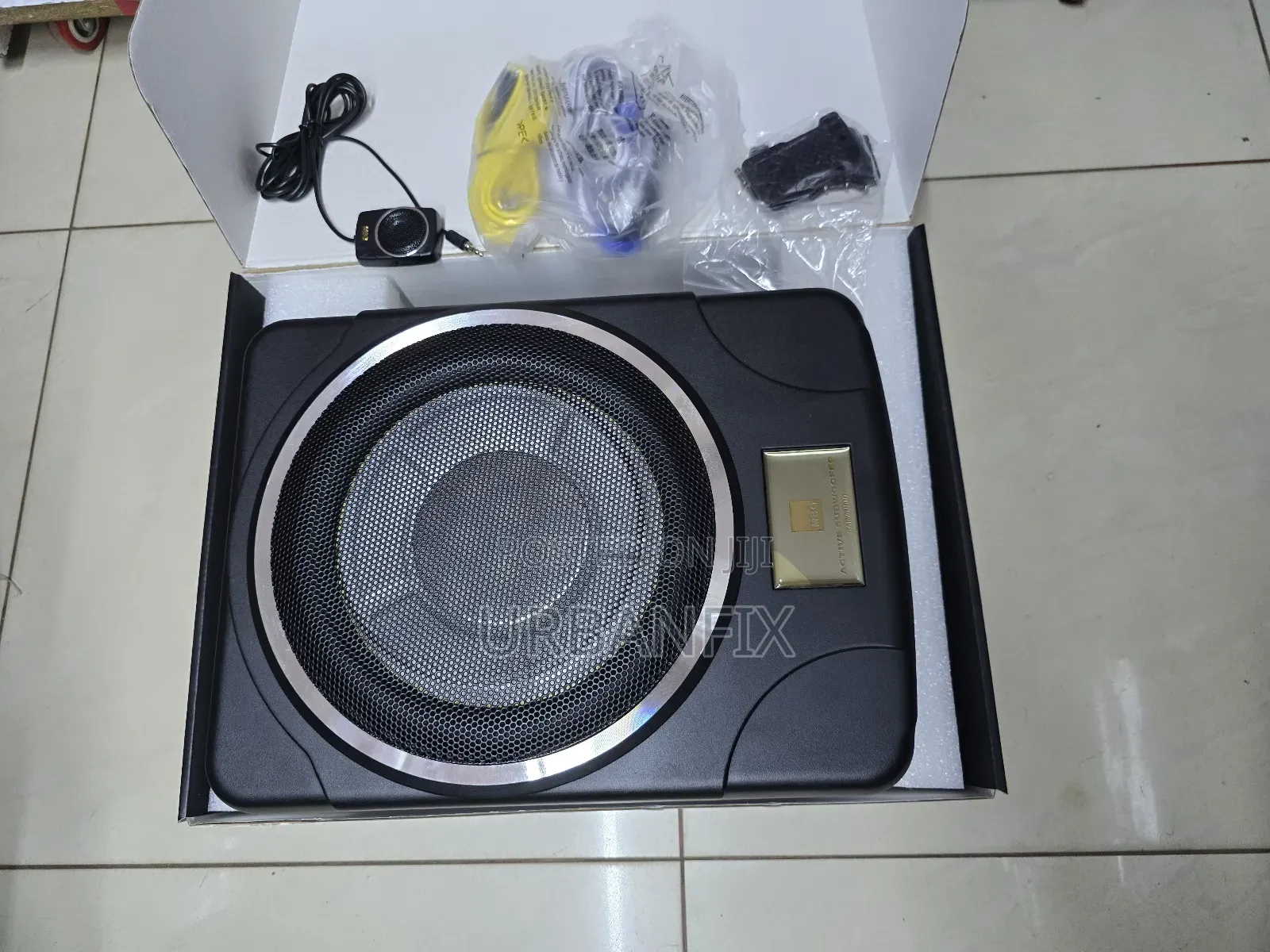 MBQ 10 Inch 200watts Powerful Bass Underseat Subwoofer