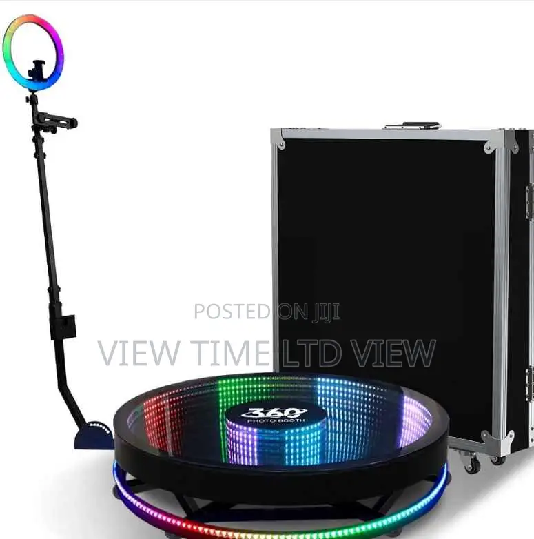 360 Photo Booth Pro 100cm Automatic Infinity Mirror