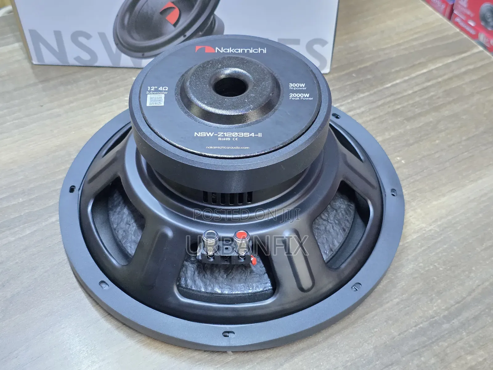 Nakamichi 12 Inch 2000watts Bass Subwoofer Speaker