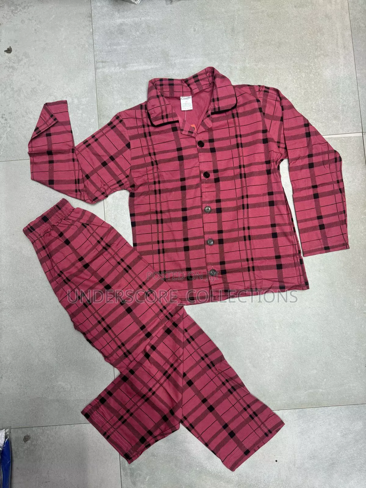 Long Sleeved Kids Pyjamas