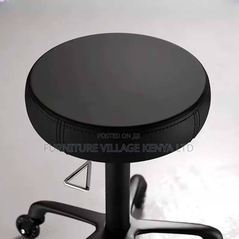 Office Stool:Round Lifting Modern Office Stool With Wheels
