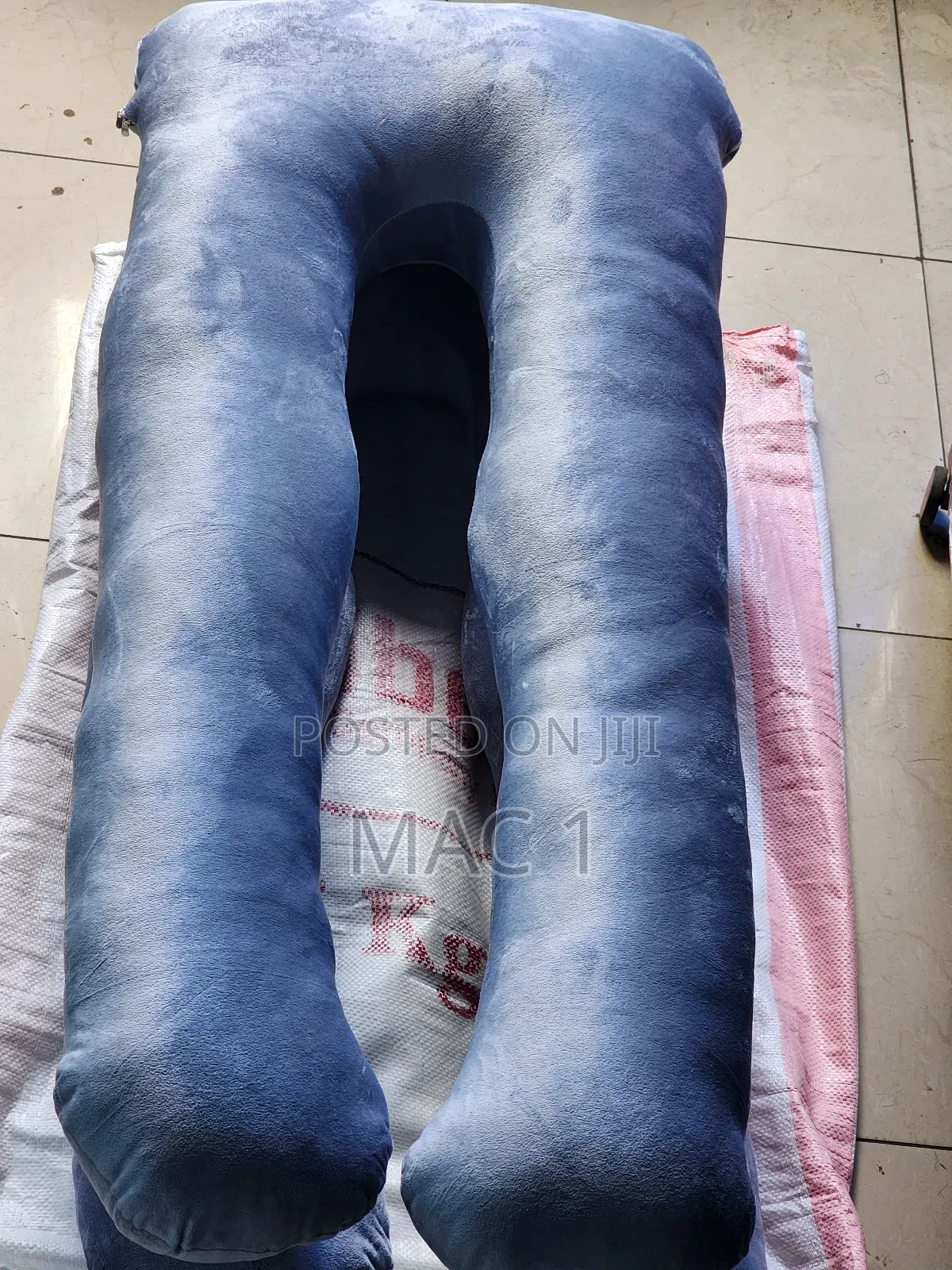 Velvet U Shaped Pregnancy Pillow