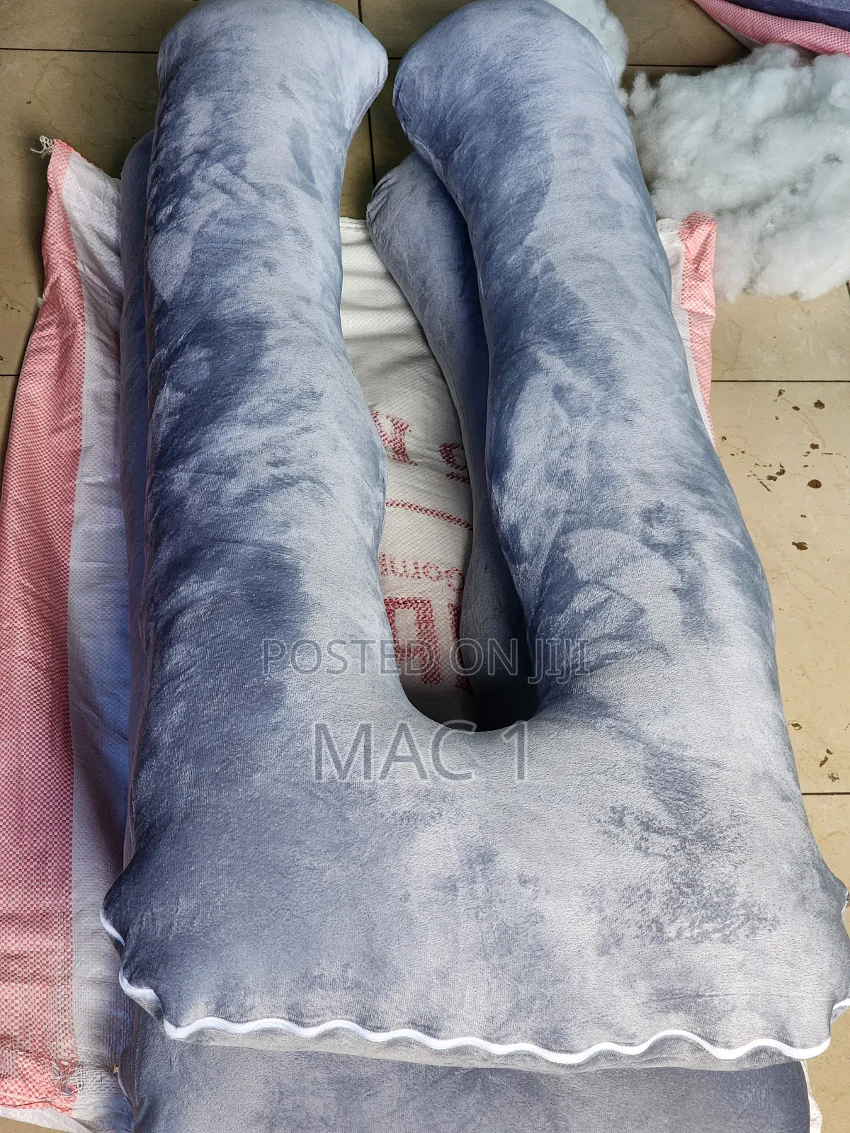 Velvet U Shaped Pregnancy Pillow